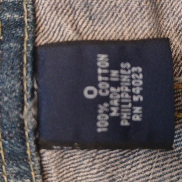 Gap Jeans Low Rise Cropped Faded Capri Pants, 100% Cotton - Picture 3 of 8